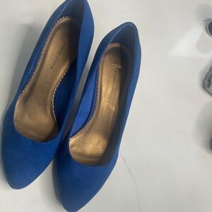 Elegant Blue Women's Heels
